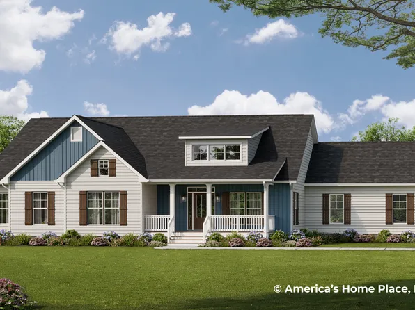 Dawson A Modern Farmhouse Plan, Nashville, TN: Build On Your Lot