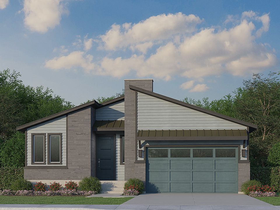 Plan C417 Elevation C w Stone