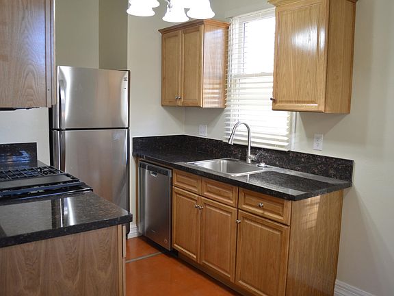Kitchen with window view