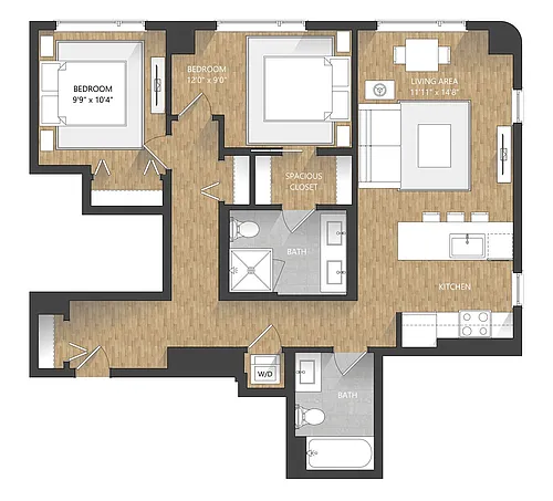 Floor plan D2