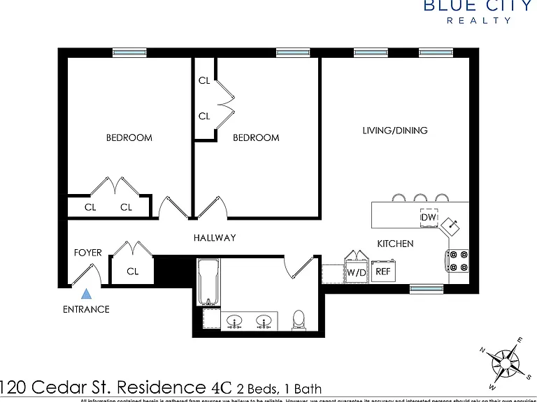 120 Cedar St #4C — Photo 6
