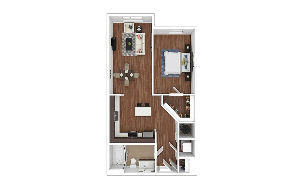 Floor plan S4 - Renovated