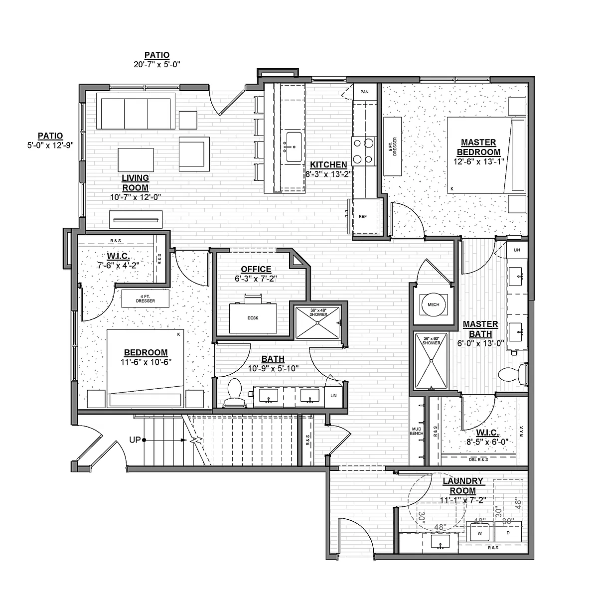 Floor plan B1-TH