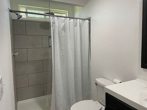 Master shower