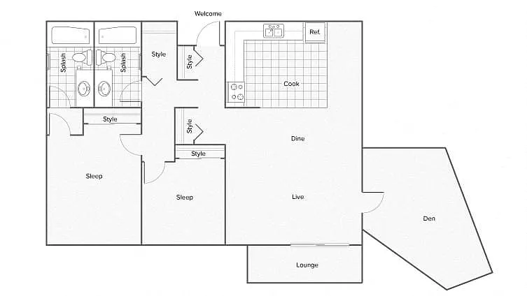 Floor plan Birch