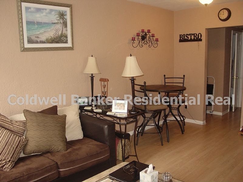 Living and dining area combo
