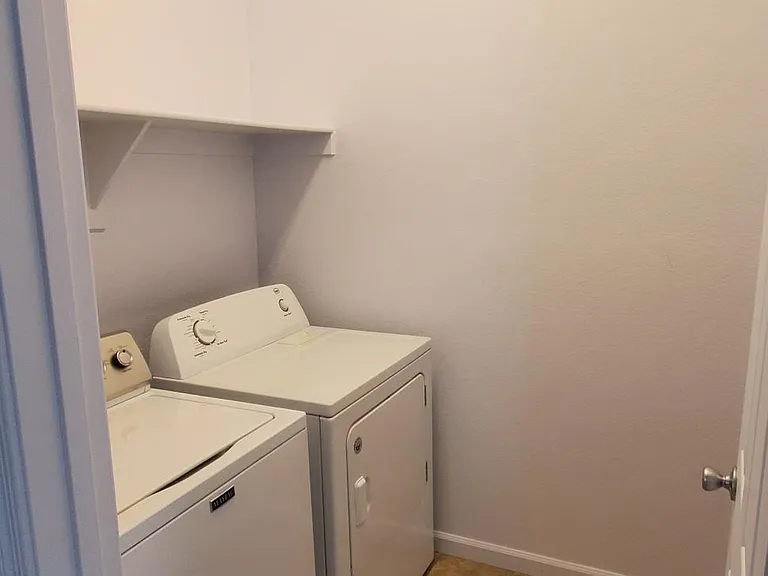 Laundry - Washer and dryer included
