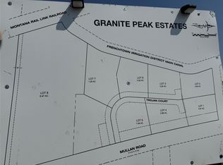 Nhn Trojan Ct LOT 2, Frenchtown, MT 59834