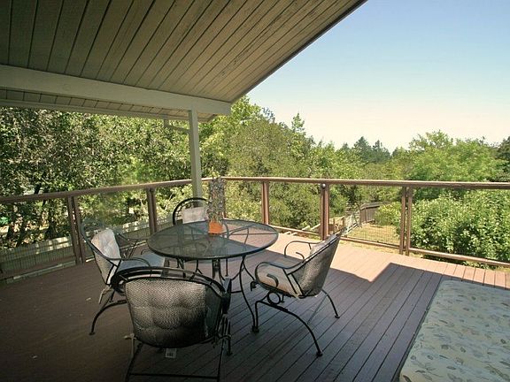 Expansive Deck with Covered Dining Area