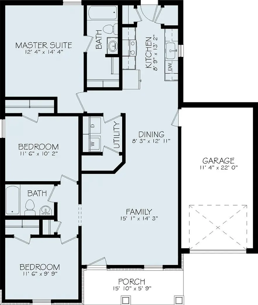 3 bed, 1267 sqft, $1,450 — Photo 2