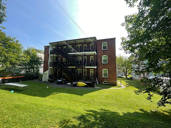 Rear of f building