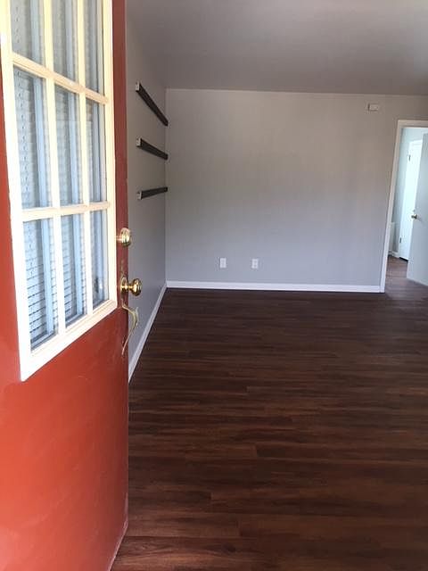 view of living room looking into unit from front door