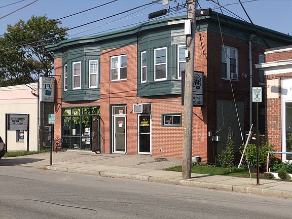 Front of building