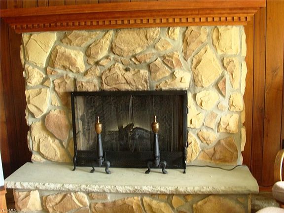 gorgeous fireplace