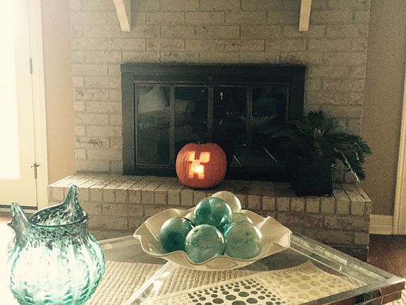 Great room fireplace 