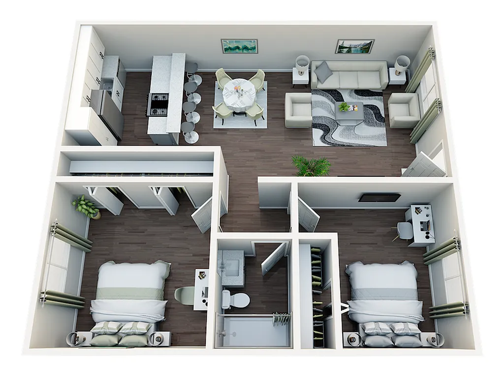Floor plan 2X1