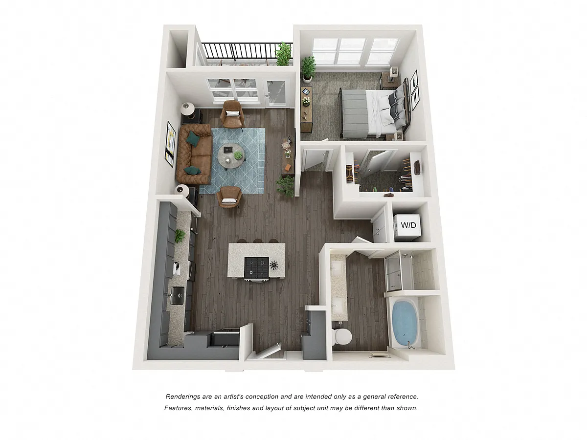 Floor plan A700