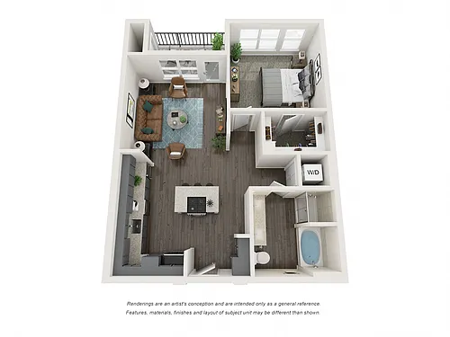 Floor plan A700