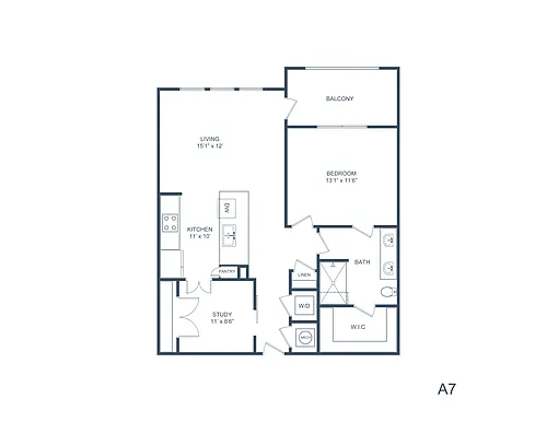 Floor plan A7