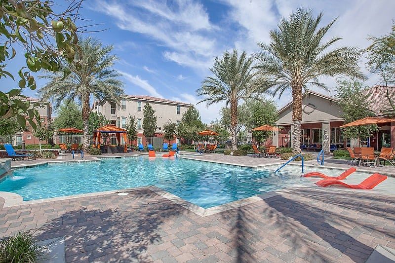Resort Style Pool and Spa at Sonata Apartments