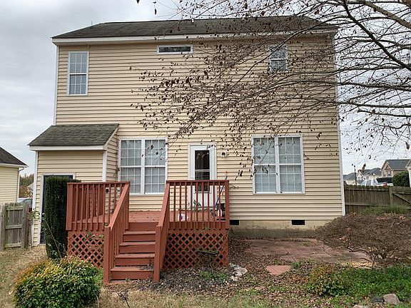 backside of the house