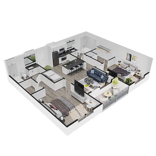 Floor plan B1
