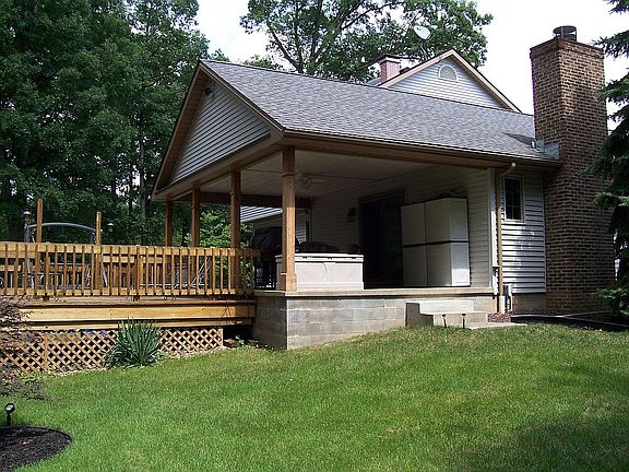 veiw from Detached Garage