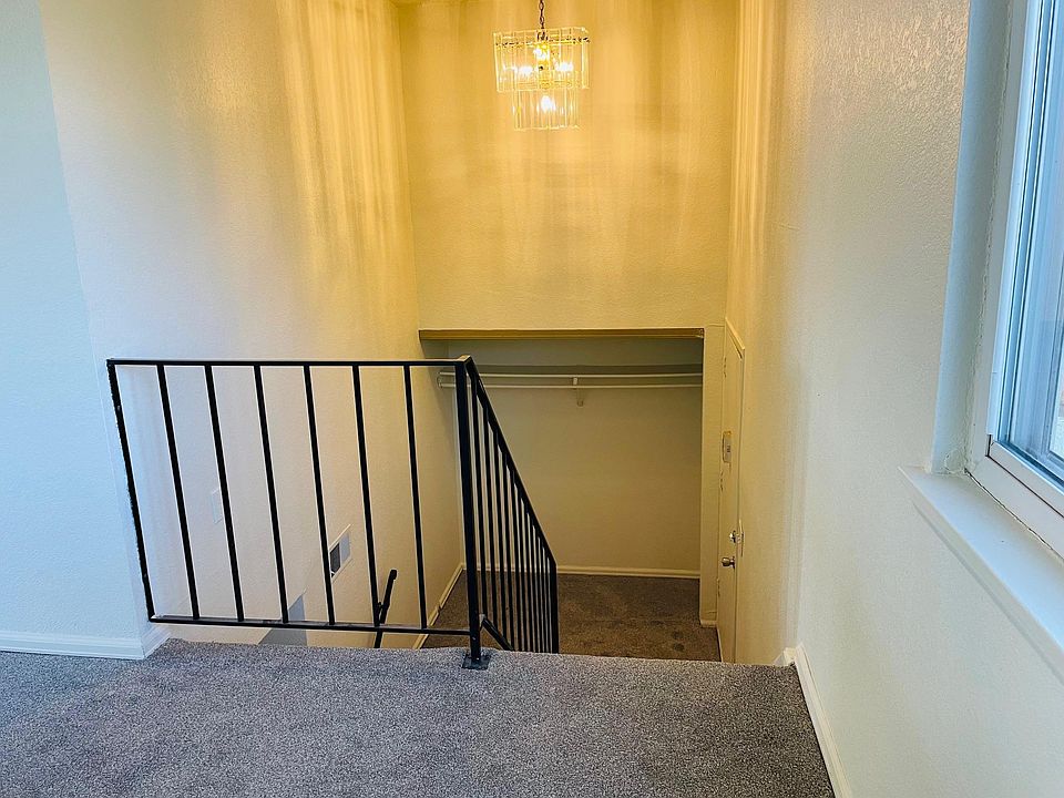 Freshly painted, brand new carpet. Big coat closet.