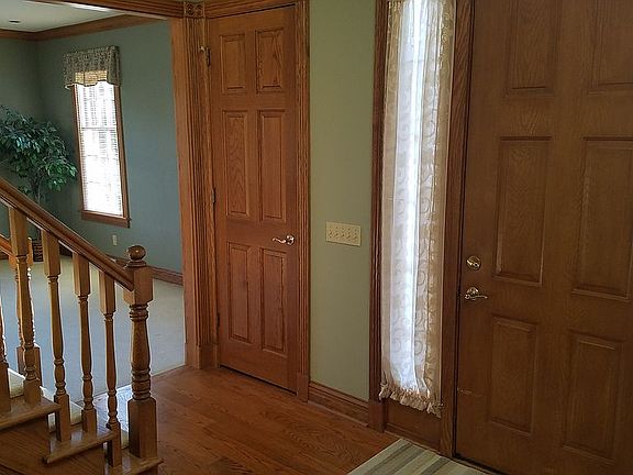 Front entrance & coat closet