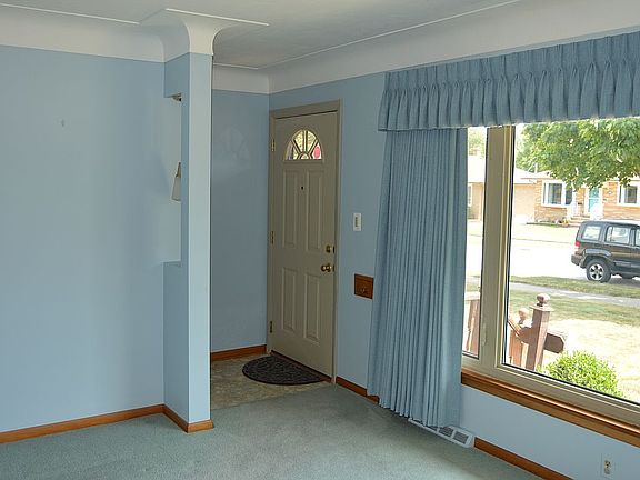 Front Door in Living Room