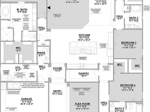 Ranch del Gallo 3627 GRANT Floorplan
