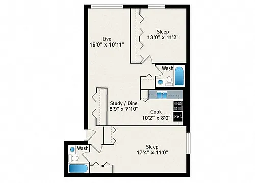 Floor plan B2