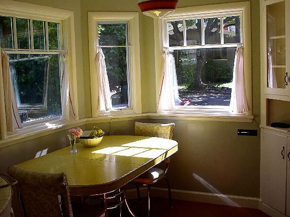 Sunny breakfast nook