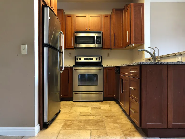 Travertine floors