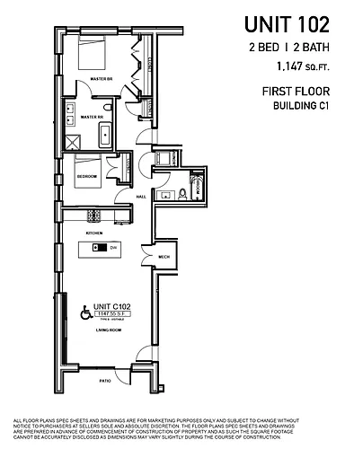 Floor plan C-102