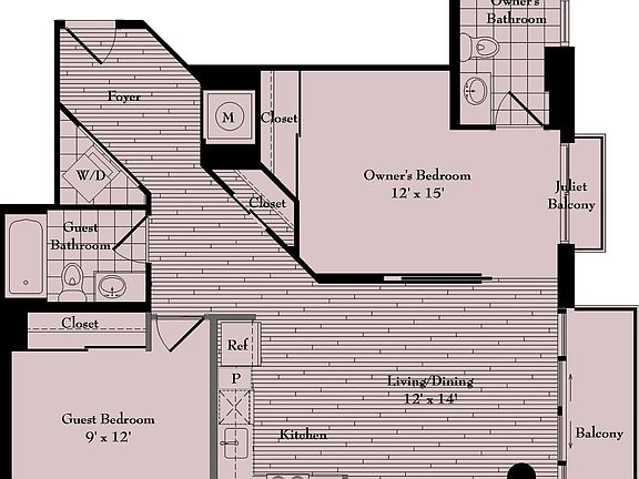 The Bennet floor plan