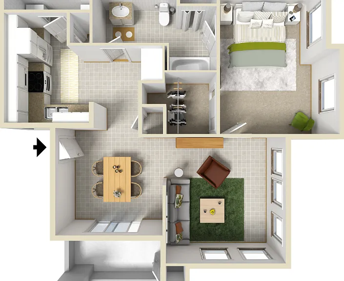 Aspen Floorplan Diagram