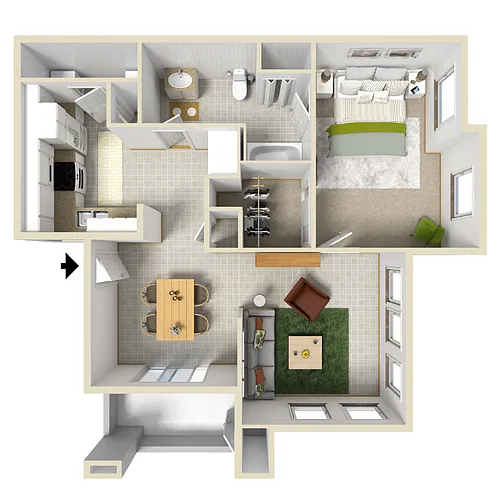 Floor plan Aspen
