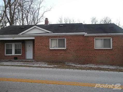 Full brick ranch just off US 42, wooded back yard, off street parking.