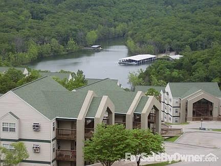 View driving into property.
						:
						The developement sits on Table Rock Lake.