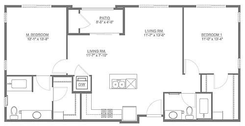 Floor plan Newport