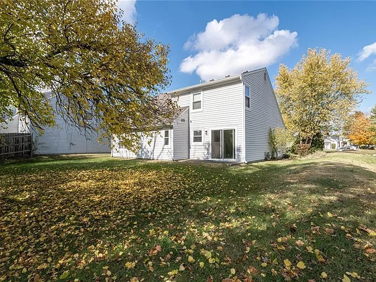 Backside and back yard