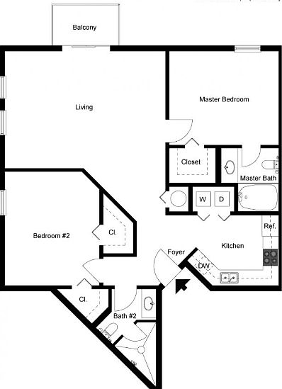 2nd image of 1961 Brandywine Rd APT 206