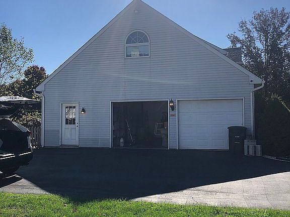 2 car Garage & wide driveway