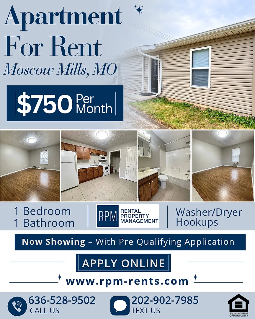 1 Bedroom Apartment in Moscow Mills, MO — Photo 1