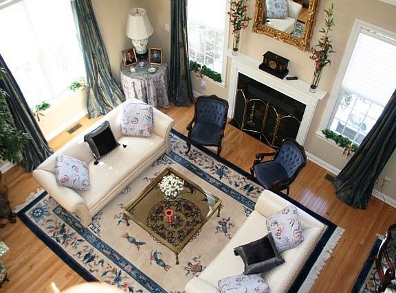 Two Story Formal Living Room