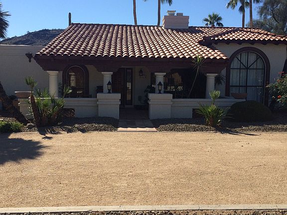 front porch & entrance