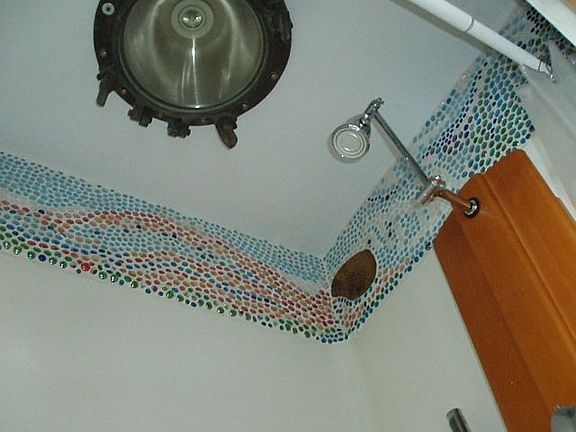 Special tile shower