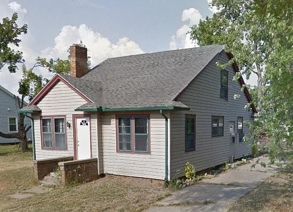 South side of house