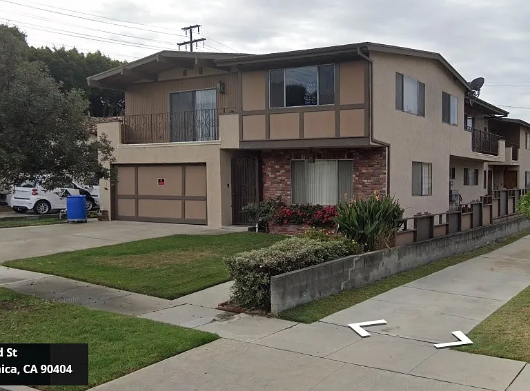 Unit F is upstairs back.